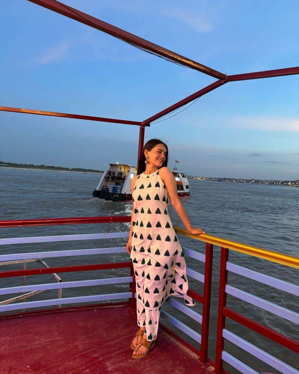 Effortless Beauty ? Women's Floral Cotton Dress with Printex (M) - Image 4